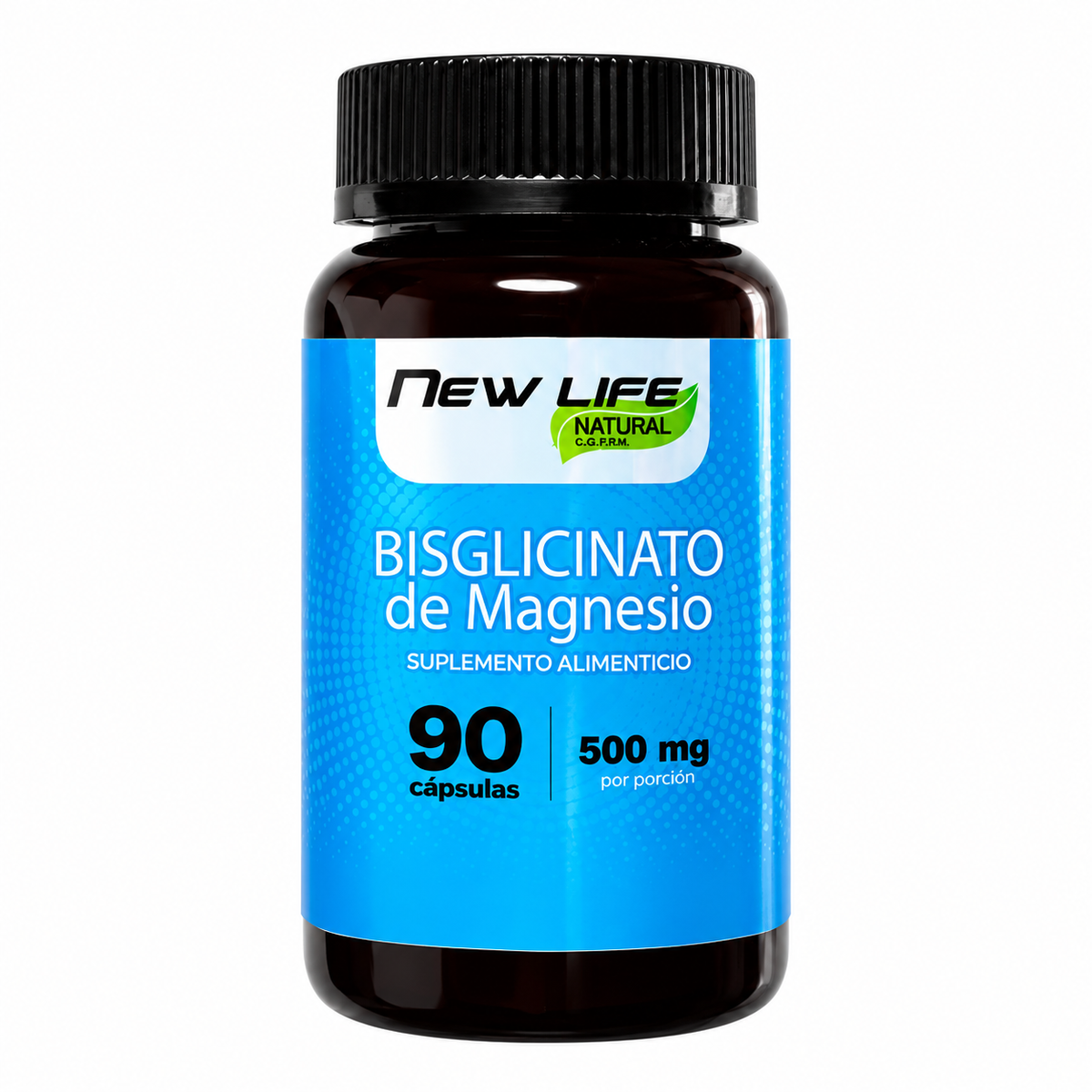 Bisglicinato de magnesio  90 Cápsulas 500 mg